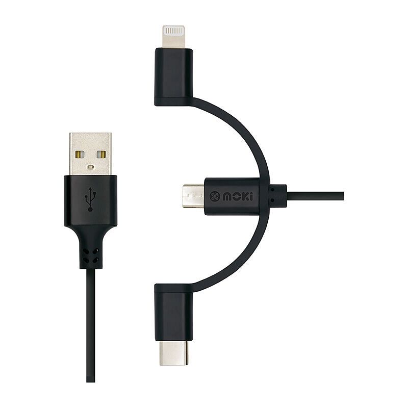 Moki 3 in 1 Charge Cable