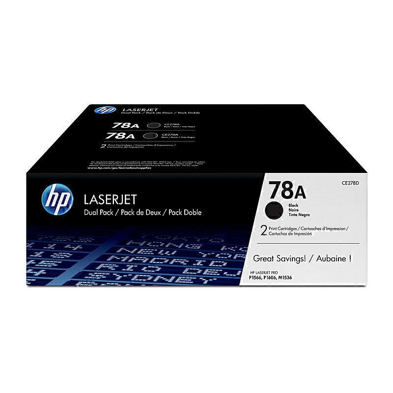 HP #78A Twin Pack CE278AD - Mr Inky - Product