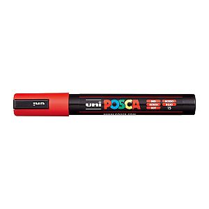 Posca PC-5M Med Blt Paint Red