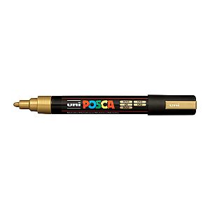 Posca PC-5M Med Blt Paint Gold