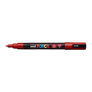 Posca PC-3M Fine Blt Mrkr Red