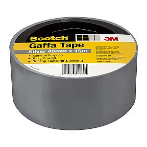 Sct Gaffa Tpe 933 48mmx15M Slv