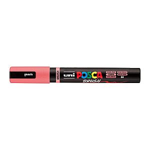 Posca Med Brush Tip Coral Pink