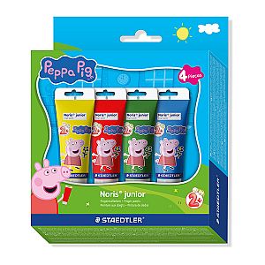ST Peppa Pig Finger Paints Pk4