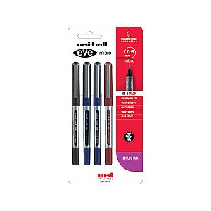 Uni Eye Micro 0.5mm 4pk Asst.