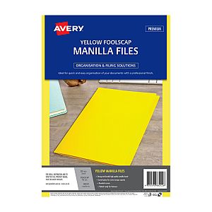 AV Manilla Folder Yllw FC Pk20