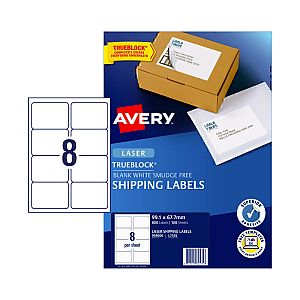 AV Laser Label L7165 8Up Pk100