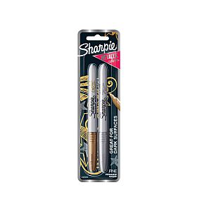 Sharpie Metallic Asst Pk2 Bag6