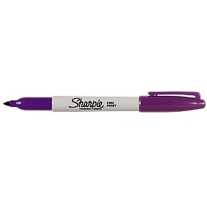 SH Marker Fine Purple UPC Bx12