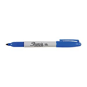 Sharpie Perm Mrkr FP Blue Bx12