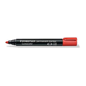 Staed PermMrk 352 Bul Red Bx10