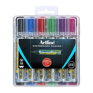Artline 577 W/B Marker Ast Pk6
